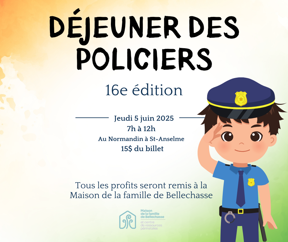 Déjeuner des policiers